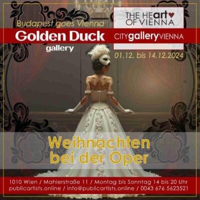 GOLDEN DUCK GALLERY Budapest ospite della CITYgalleryVIENNA