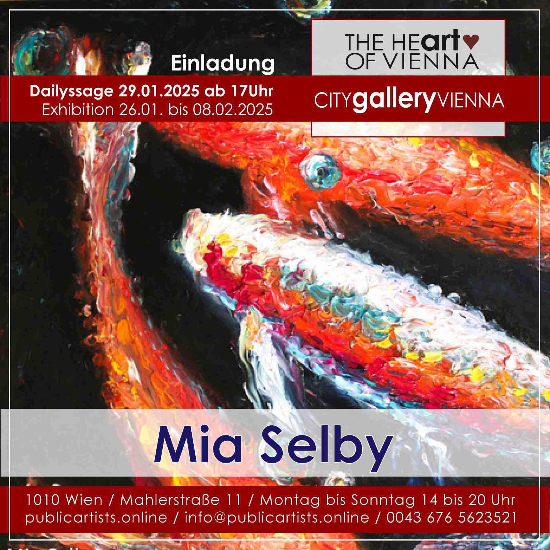 Миа Селби в галерее CITYgalleryVIENNA