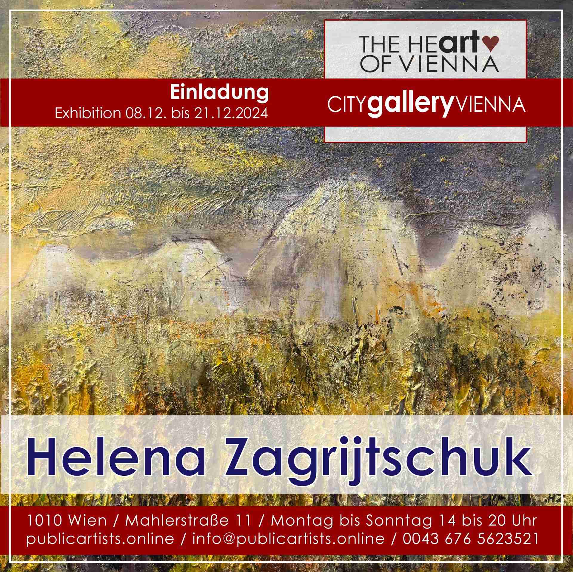 Helena Zagrijtschuk v CITYgalleryVIENNA