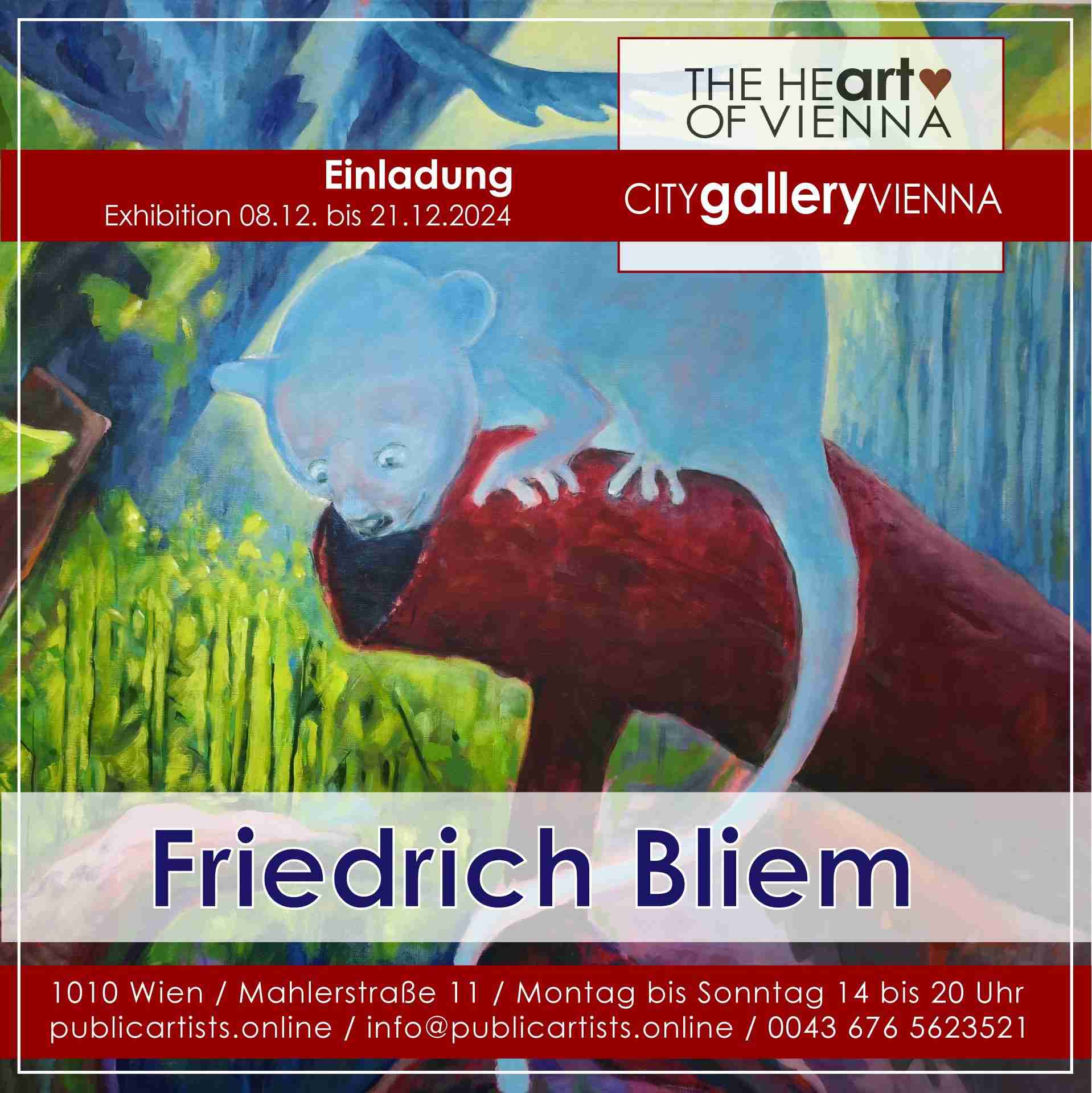 Фридрих Блим в CITYgalleryVIENNA