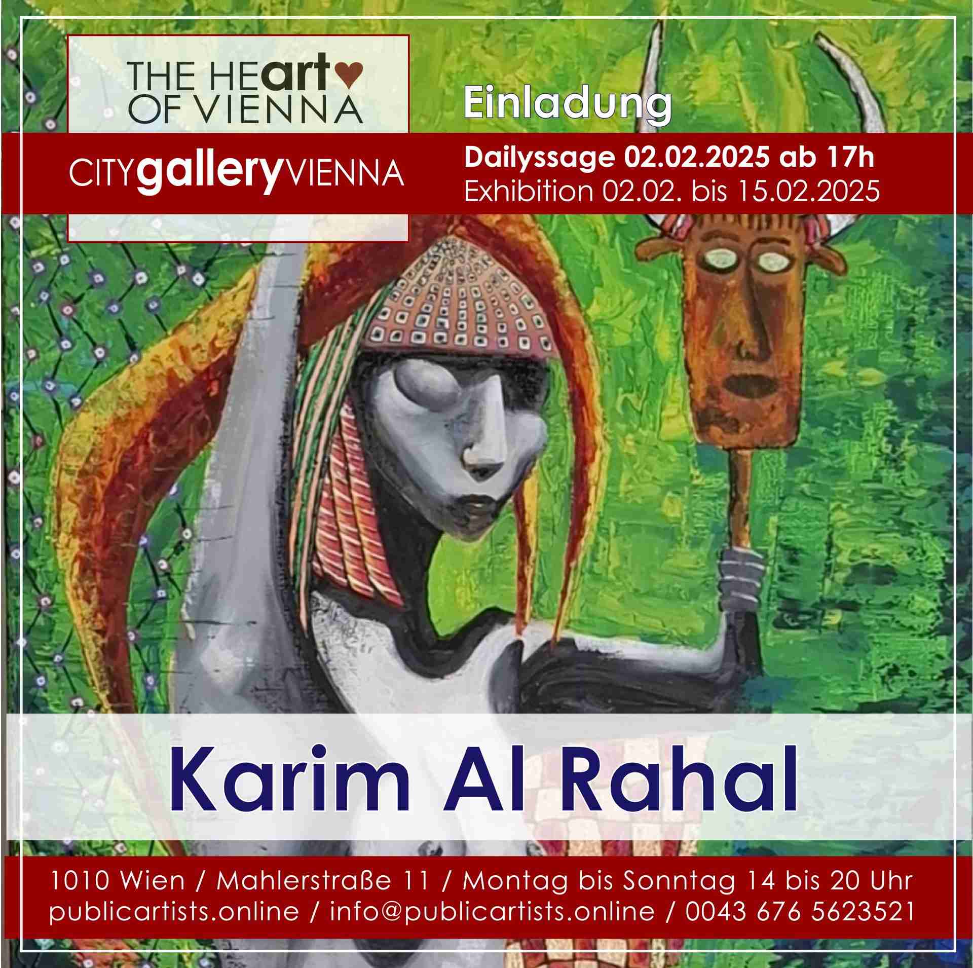 Карим Аль Рахал в галерее CITYgalleryVIENNA