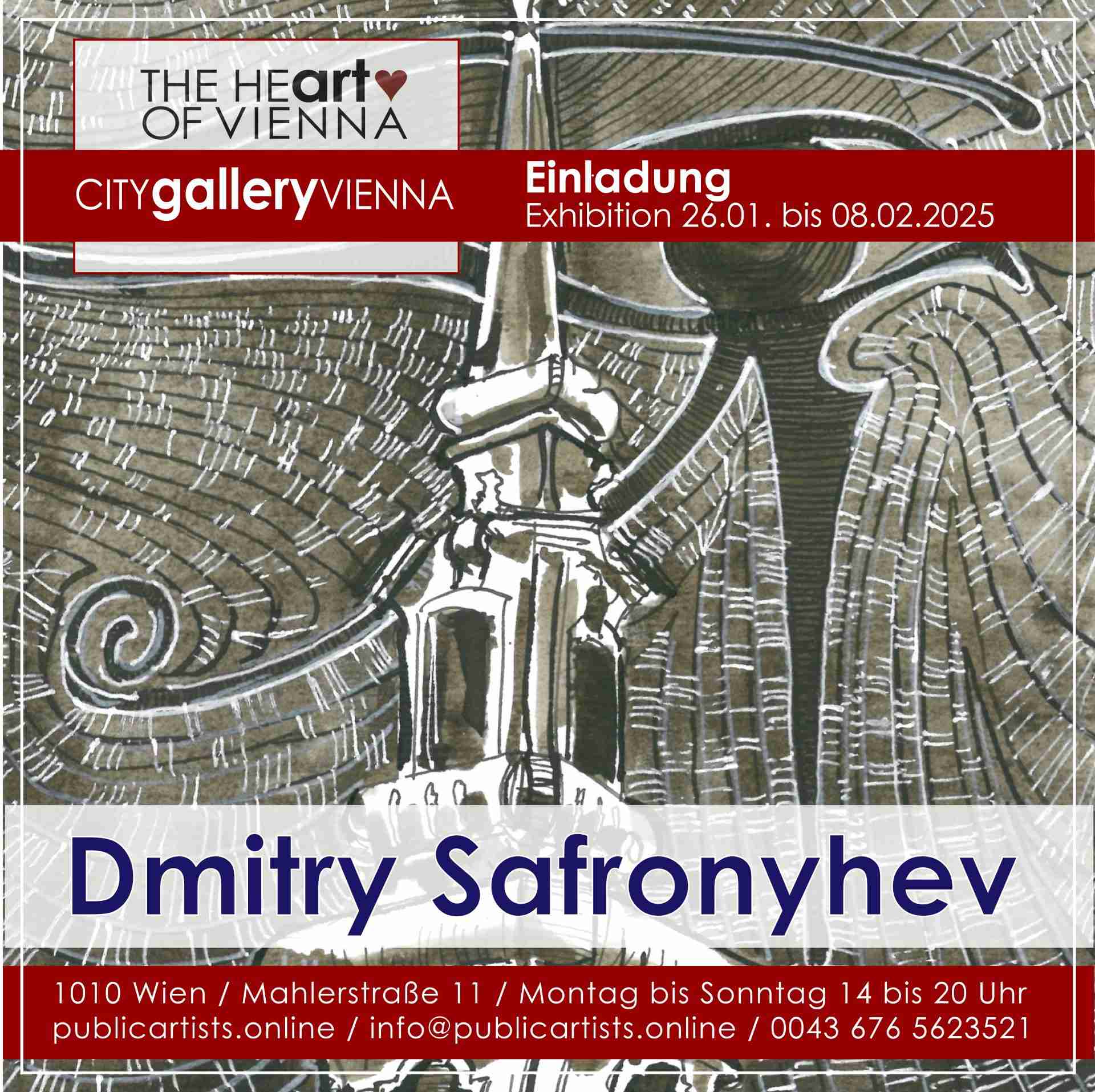 Dmitry Safronyhev in der CITYgalleryVIENNA