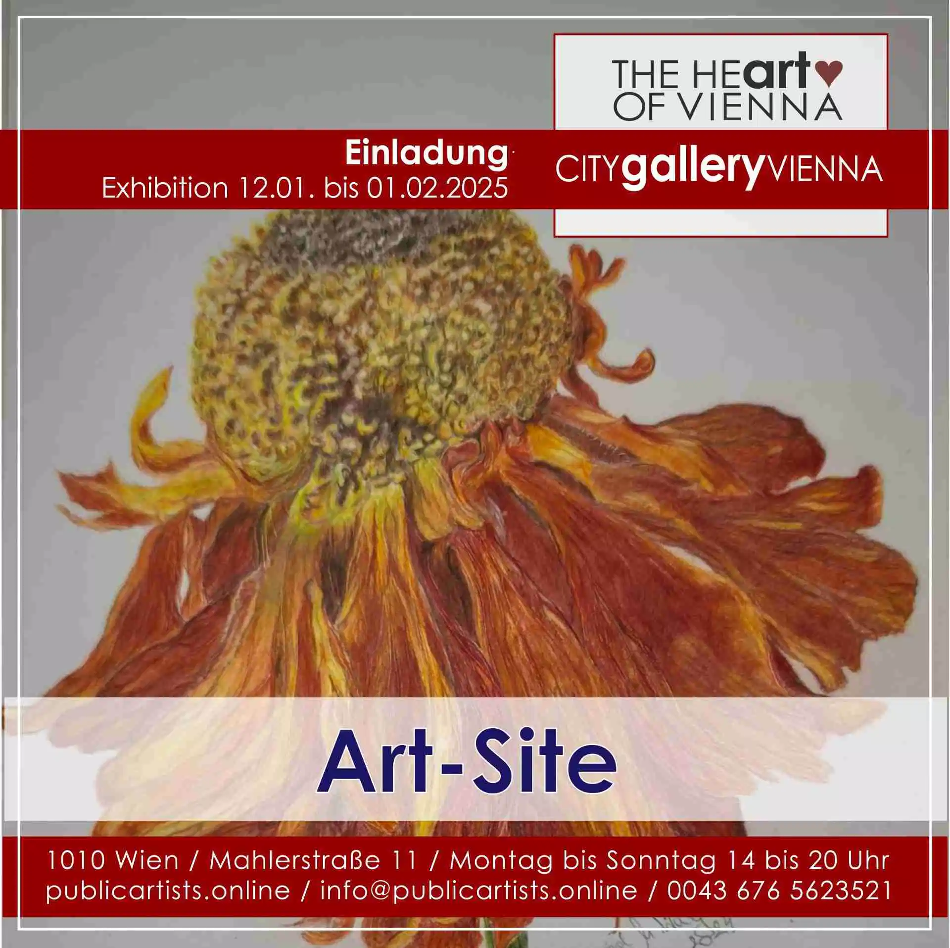Art-Site in der CITYgalleryVIENNA