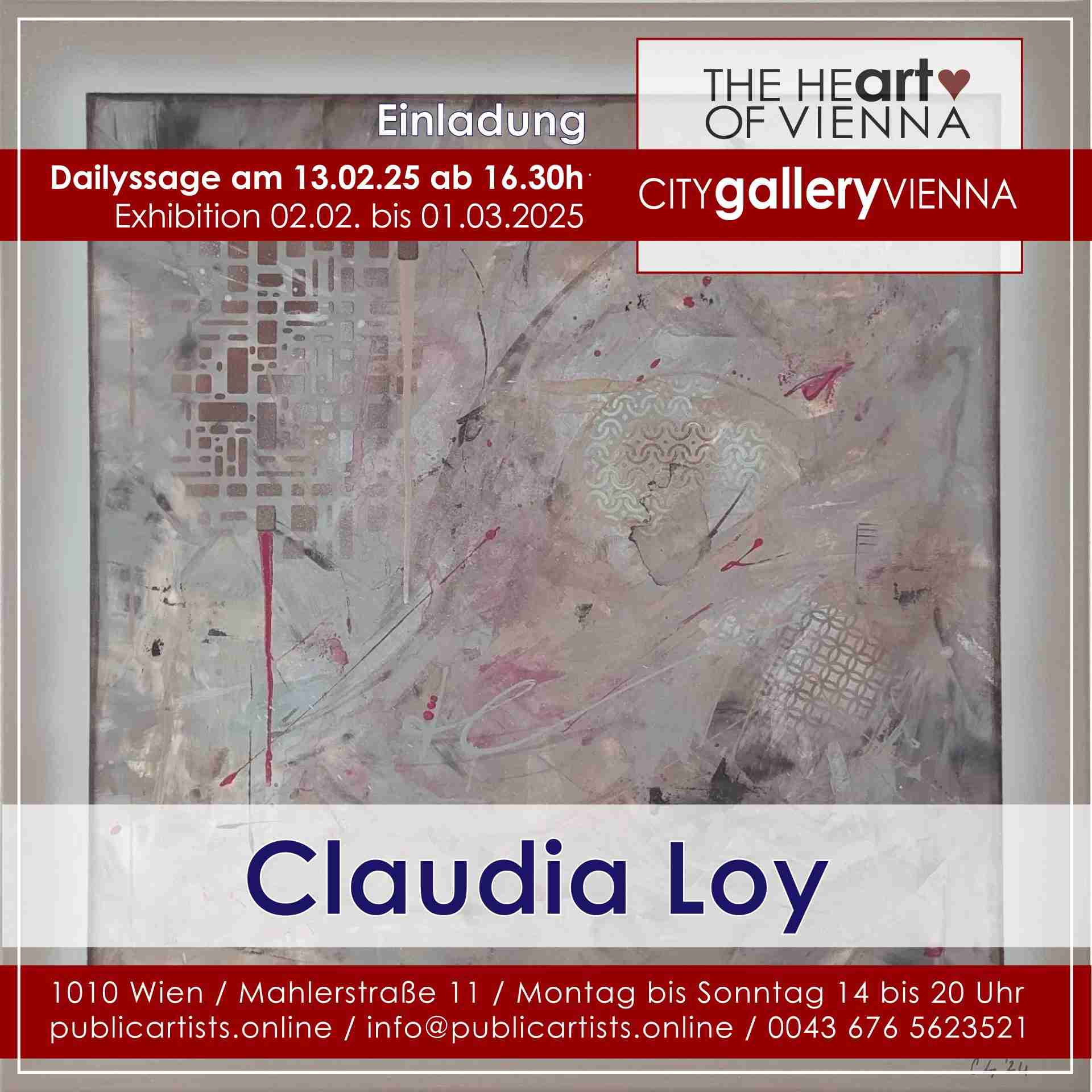 Клаудия Лой в галерее CITYgalleryVIENNA