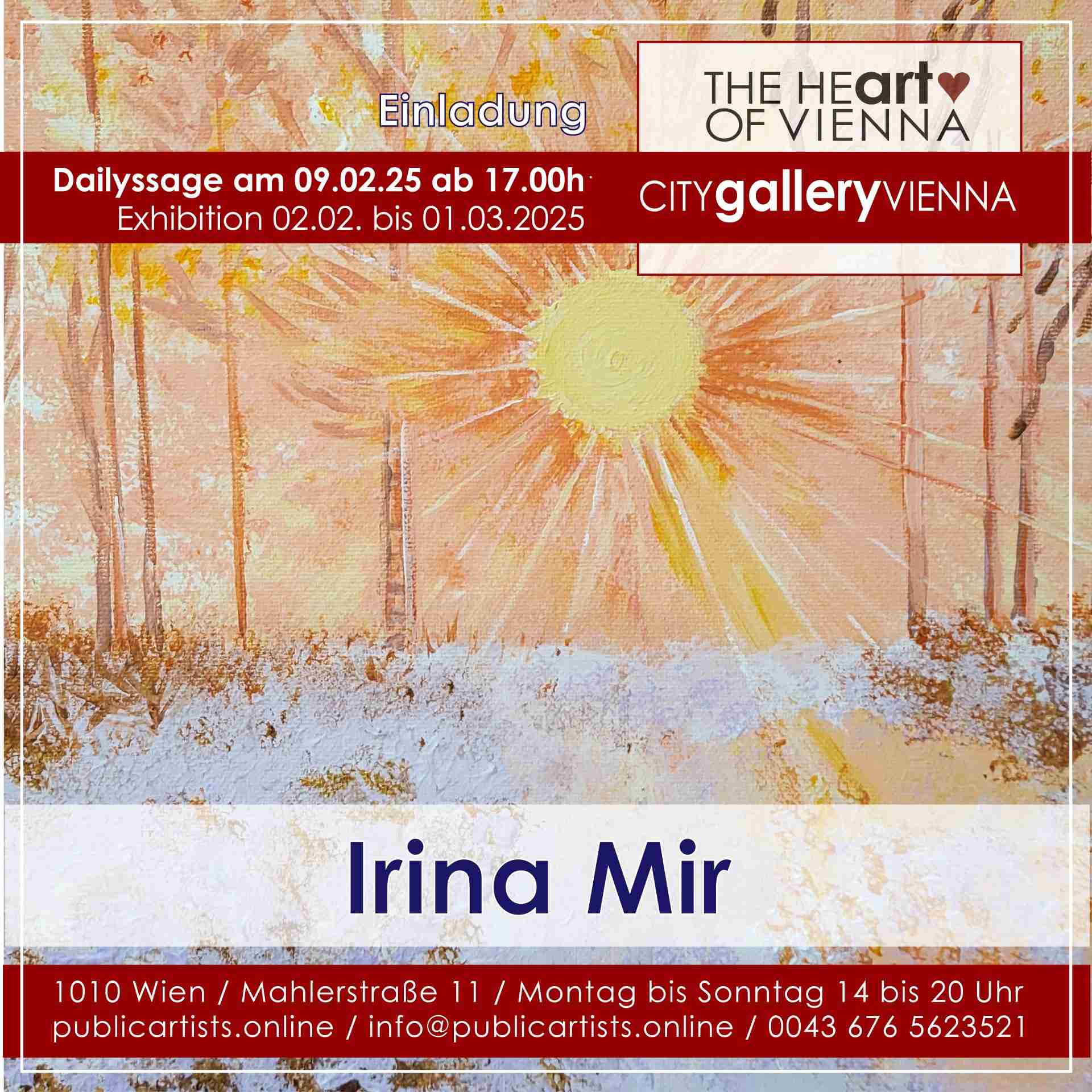 Ирина Мир в галерее CITYgalleryVIENNA