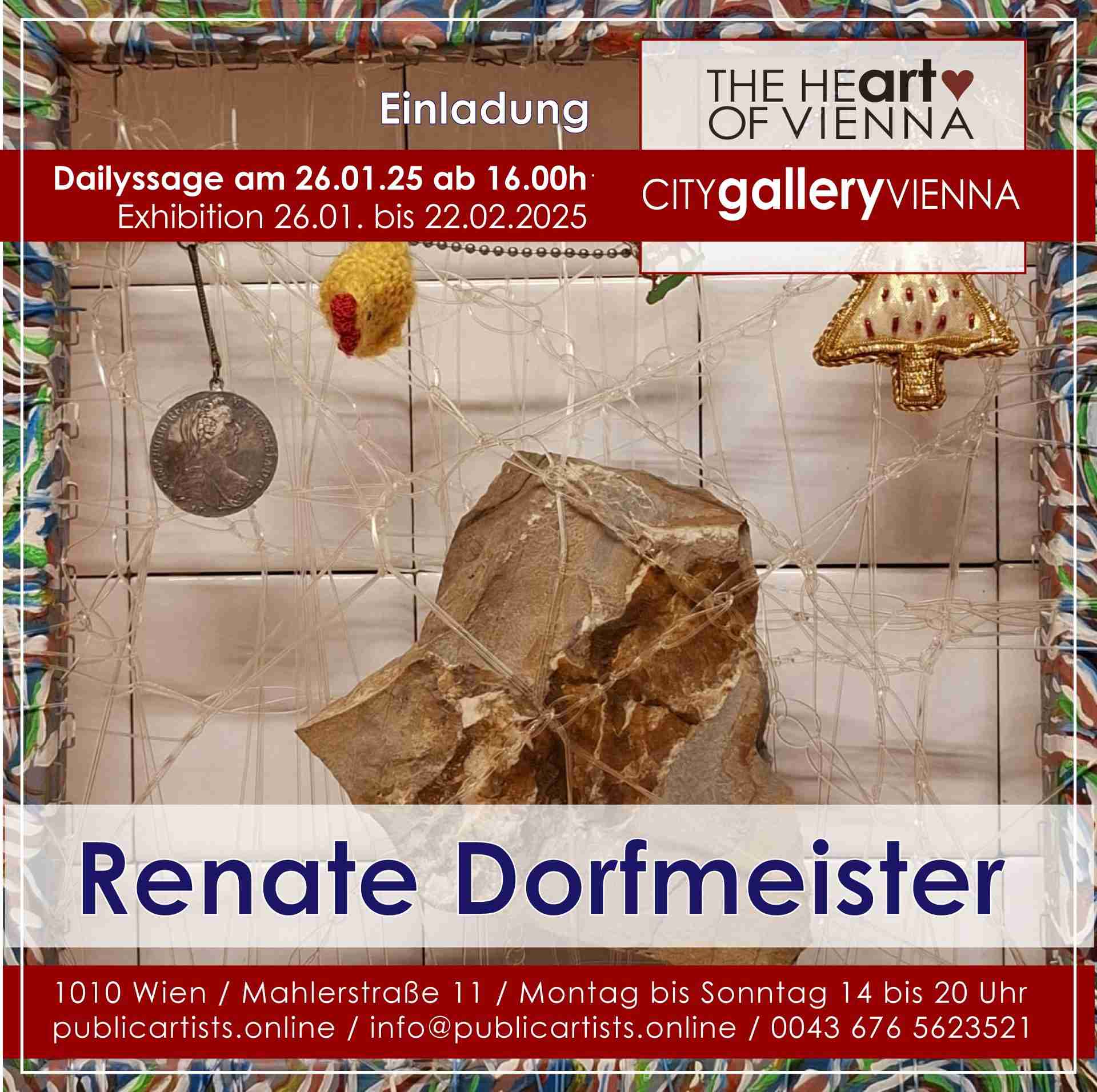 Ренате Дорфмайстер в галерее CITYgalleryVIENNA