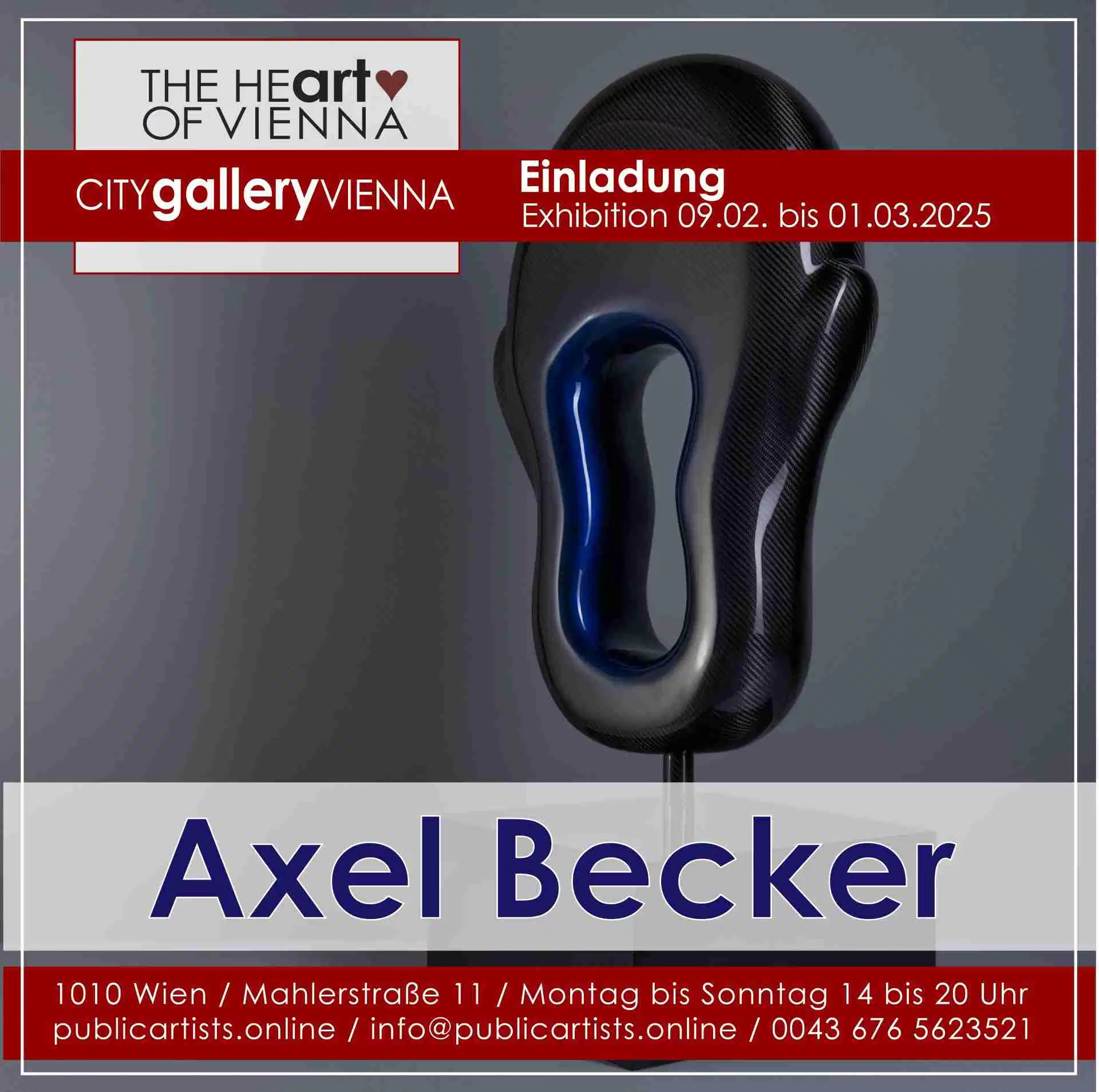 Axel Becker CITYgalleryVIENNA'da