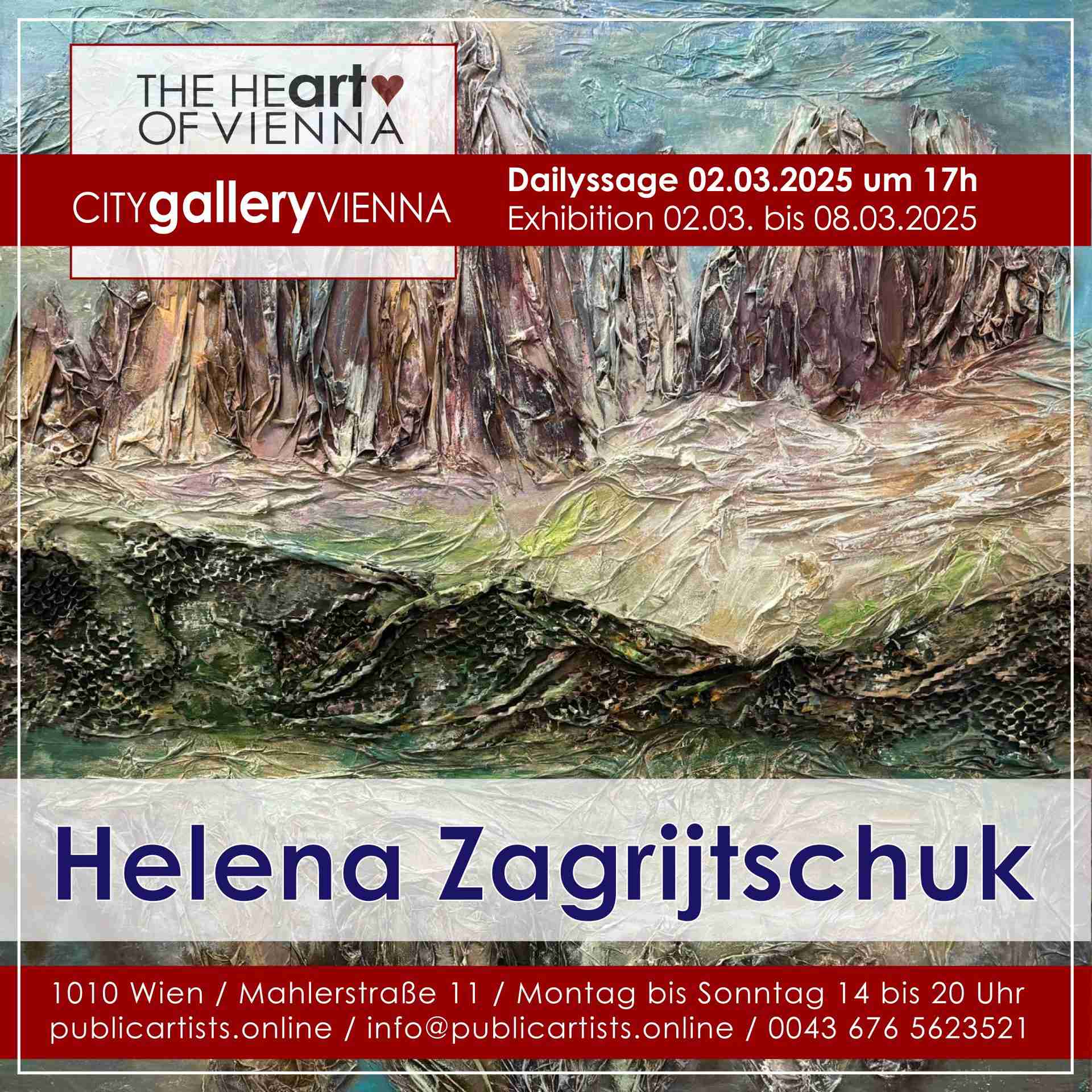 Елена Загрийтщук в галерее CITYgalleryVIENNA
