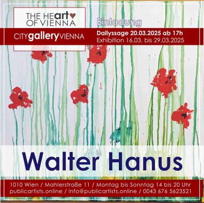 Валтер Ханус в CITYgalleryVIENNA