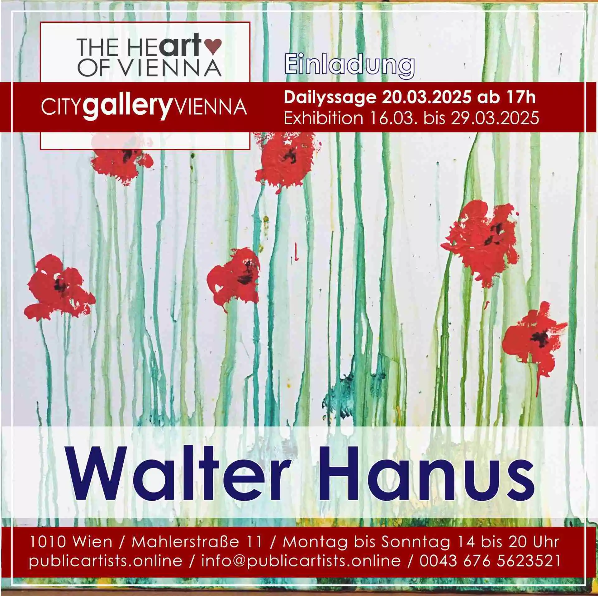 Валтер Ханус в CITYgalleryVIENNA