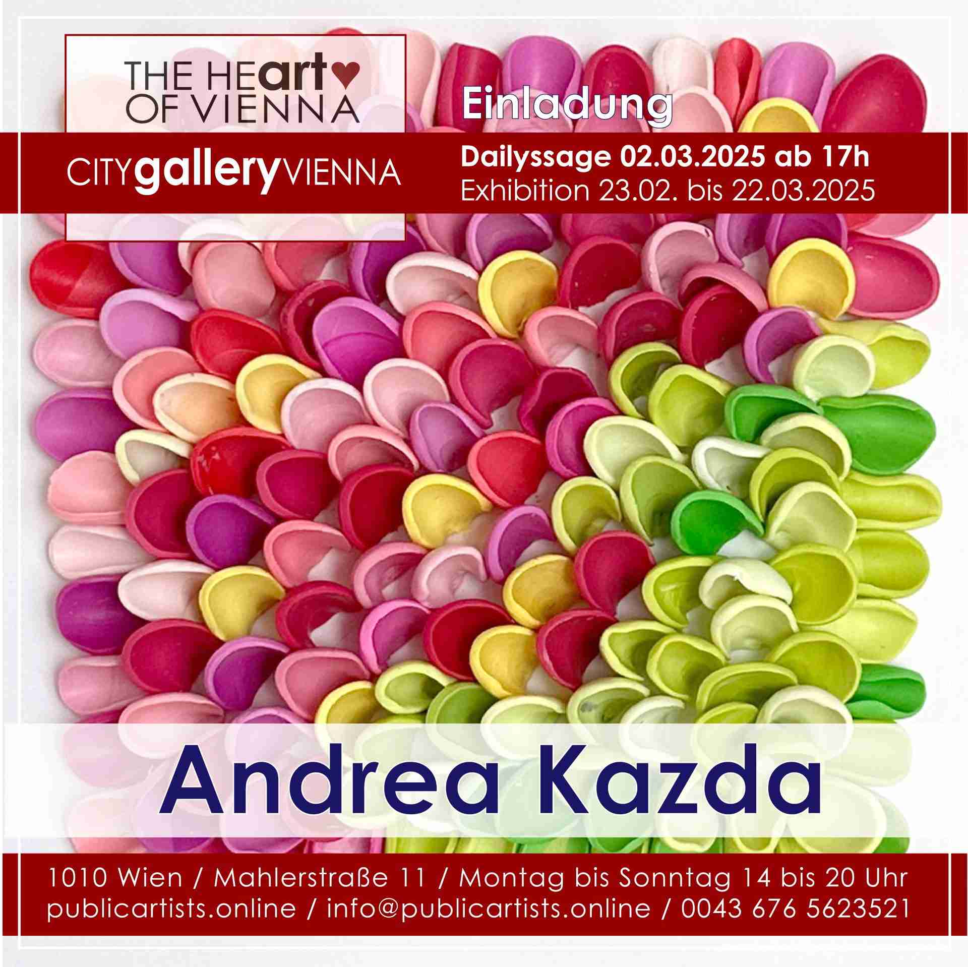 Андреа Казда в CITYgalleryVIENNA