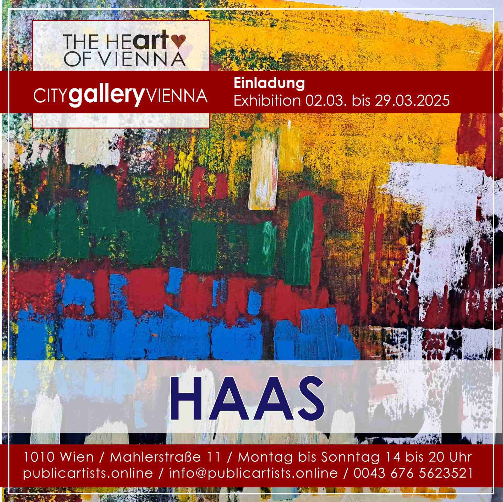 HAAS in der CITYgalleryVIENNA