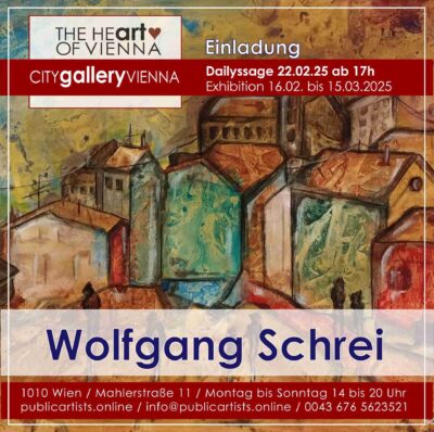Волфганг Шрай в CITYgalleryVIENNA
