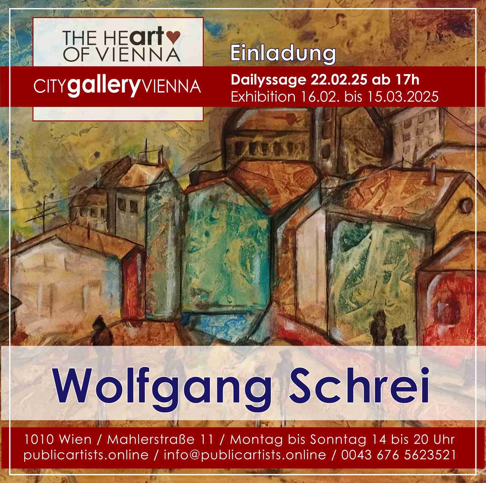 Волфганг Шрай в CITYgalleryVIENNA