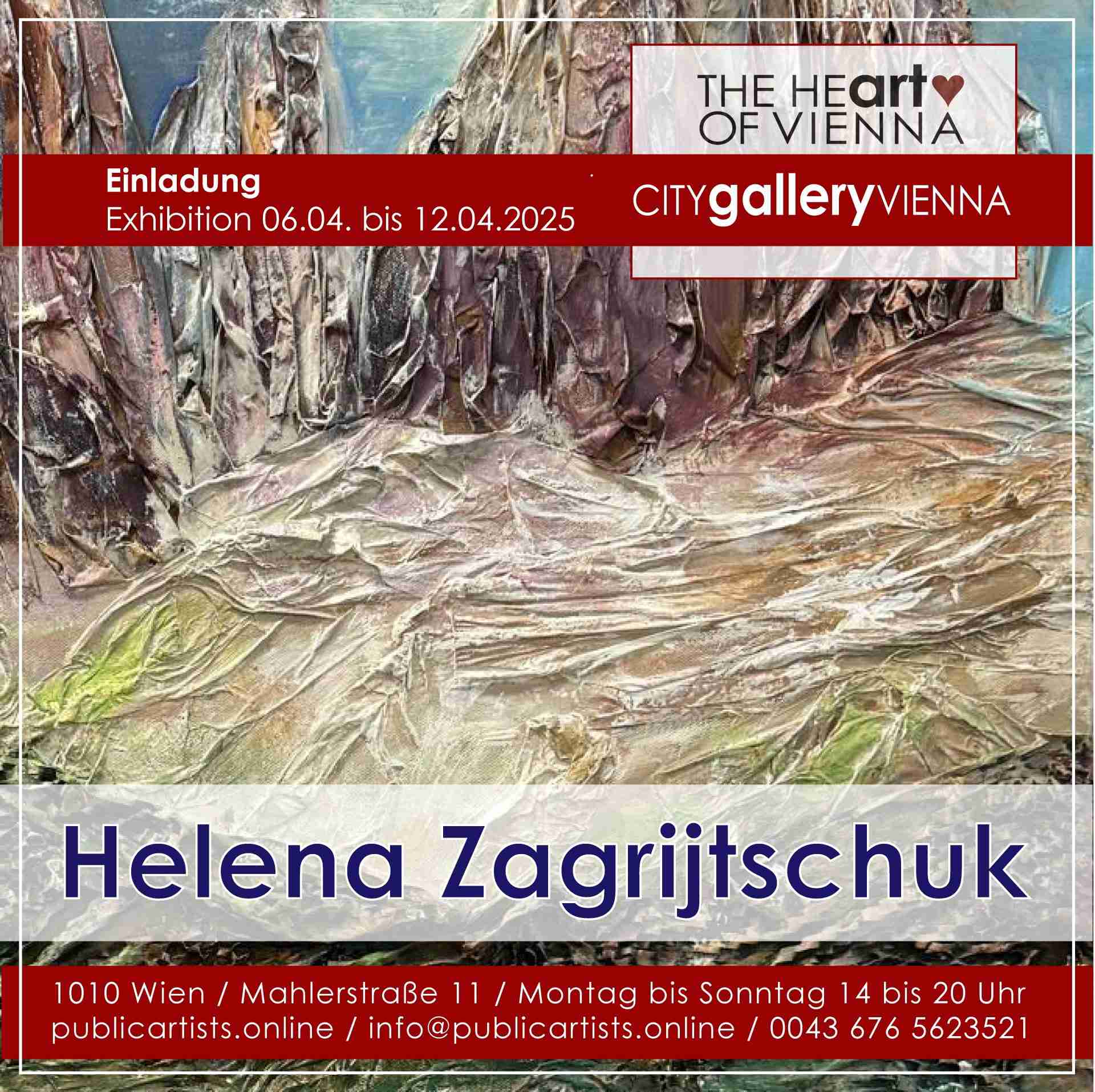 Елена Загрийтщук в галерее CITYgalleryVIENNA