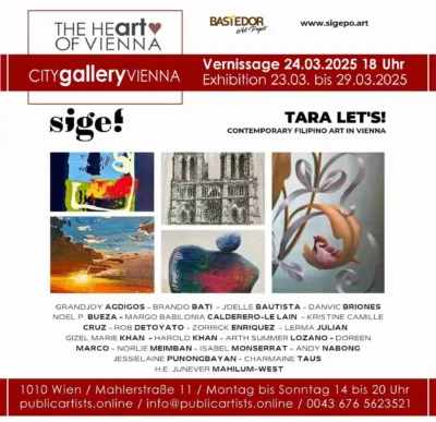 SIGE! contemporary filipino art in the CITYgalleryVIENNA