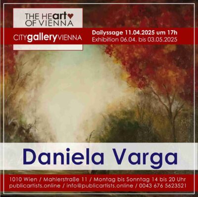 Даниэла Варга в галерее CITYgalleryVIENNA