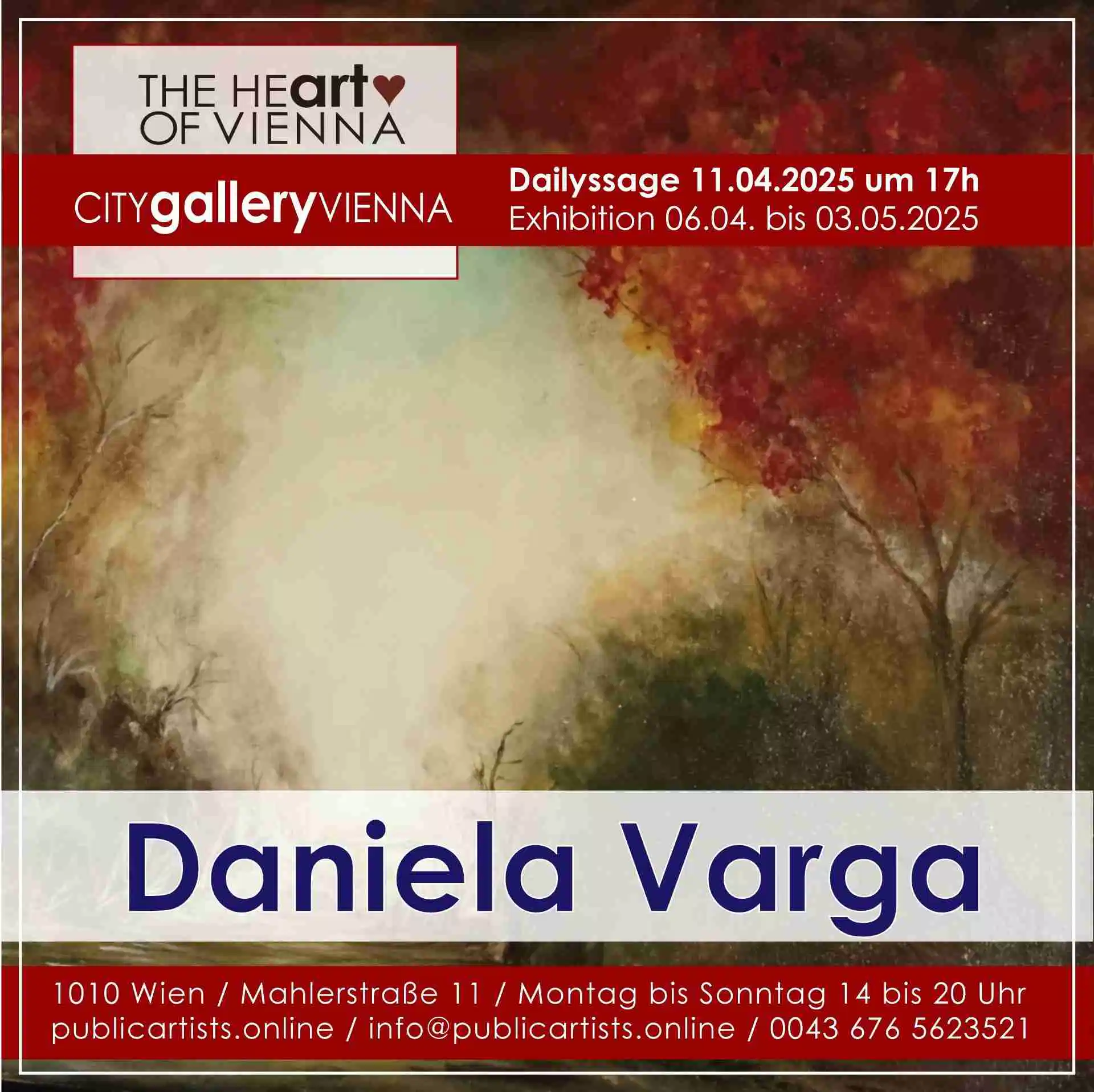 Varga Daniela a CITYgalleryVIENNA-ban