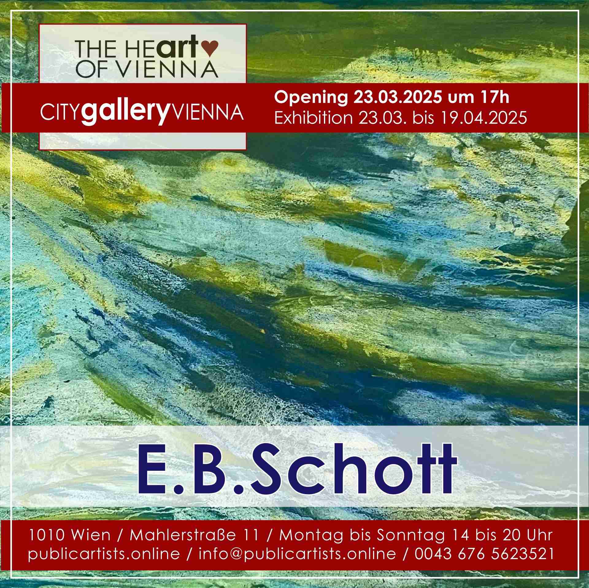 E.B. Schott in der CITYgalleryVIENNA