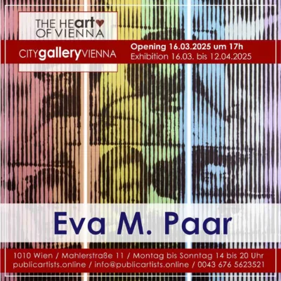 Eva M. Paar in the CITYgalleryVIENNA