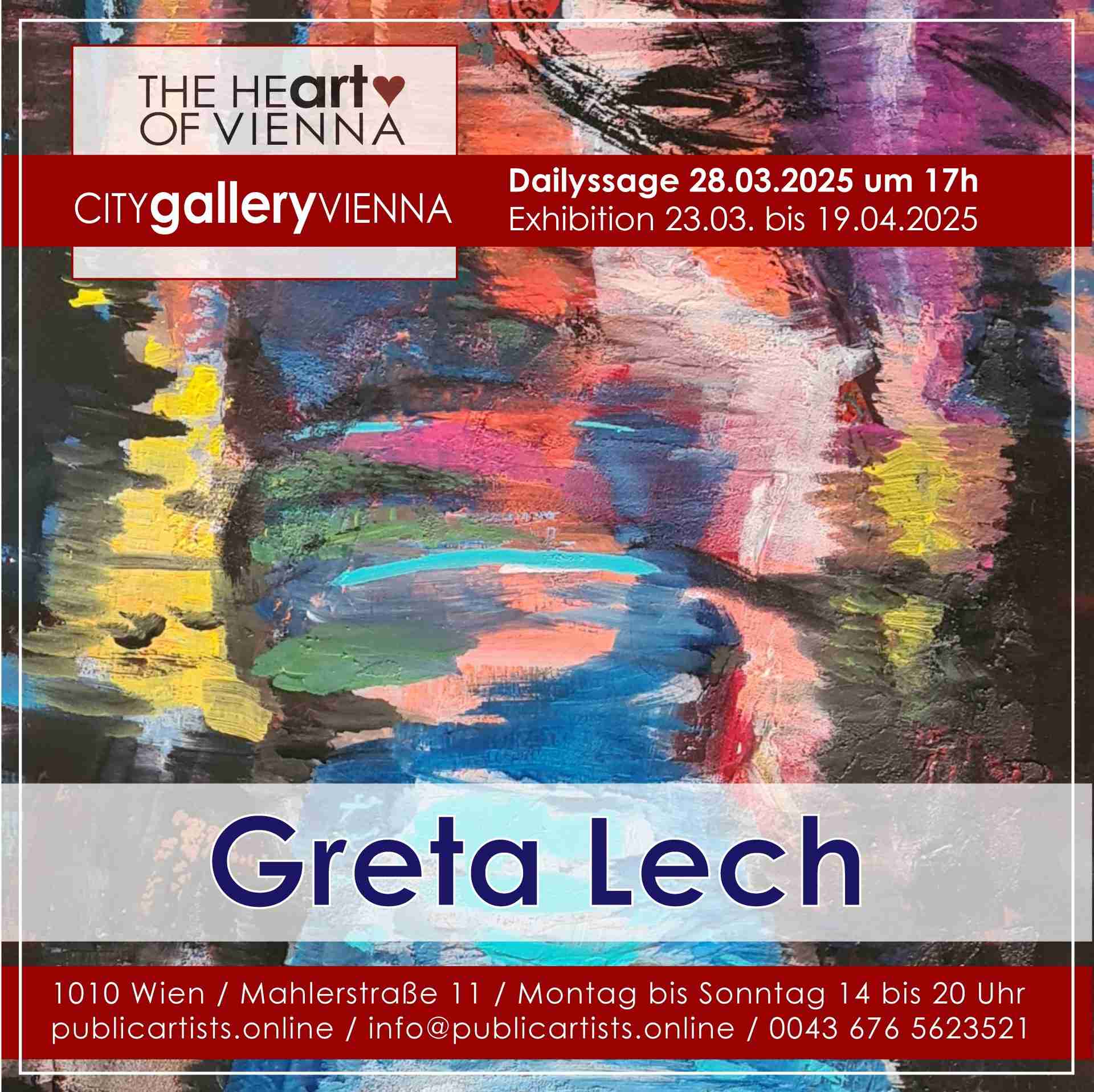 Greta Lech nella CITYgalleryVIENNA