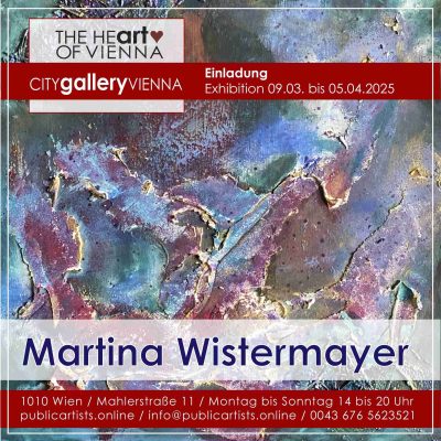 Martina Wistermayer  in der CITYgalleryVIENNA