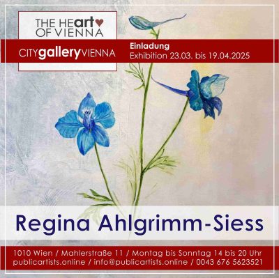 Regina Ahlgrimm-Siess in der CITYgalleryVIENNA