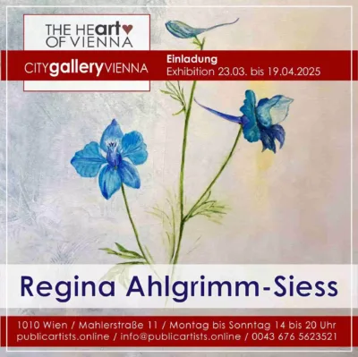 Regina Ahlgrimm-Siess in der CITYgalleryVIENNA