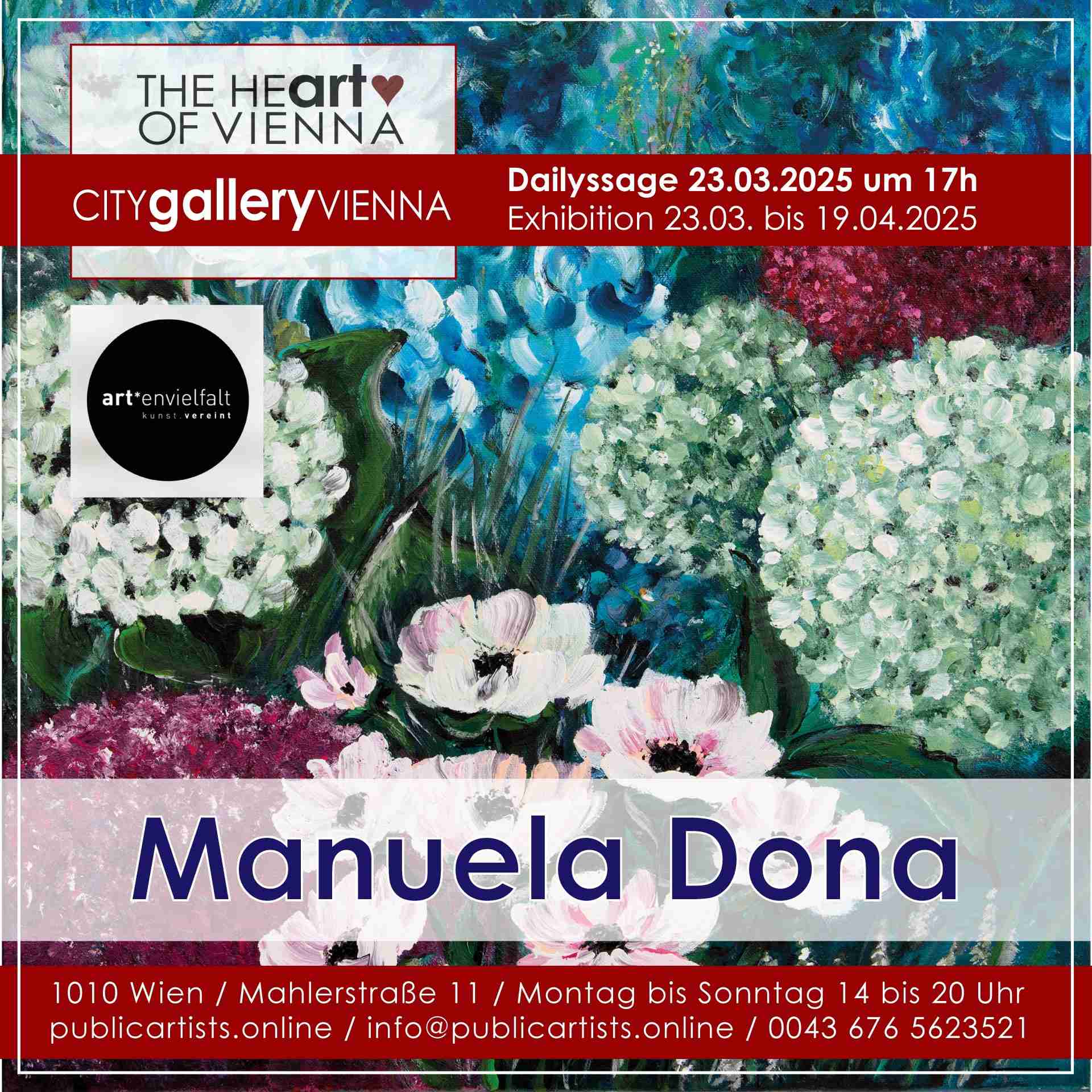 Мануела Дона от art*envielfalt в CITYgalleryVIENNA