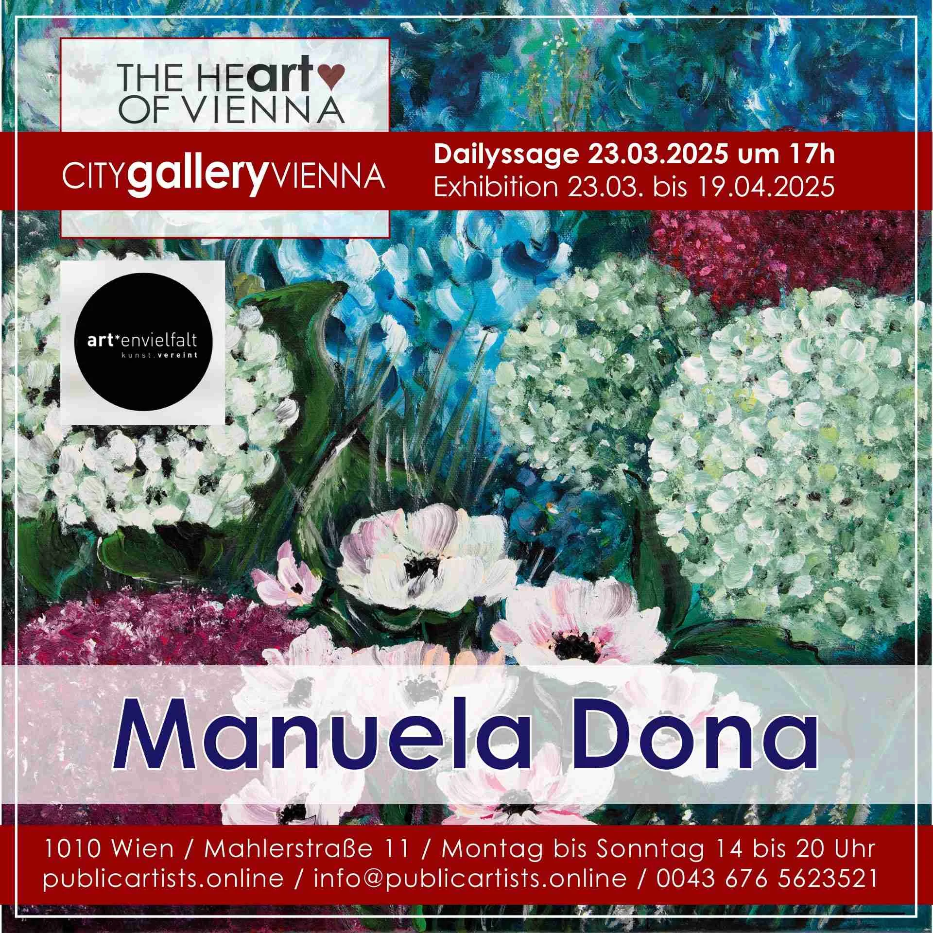 Мануела Дона от art*envielfalt в CITYgalleryVIENNA