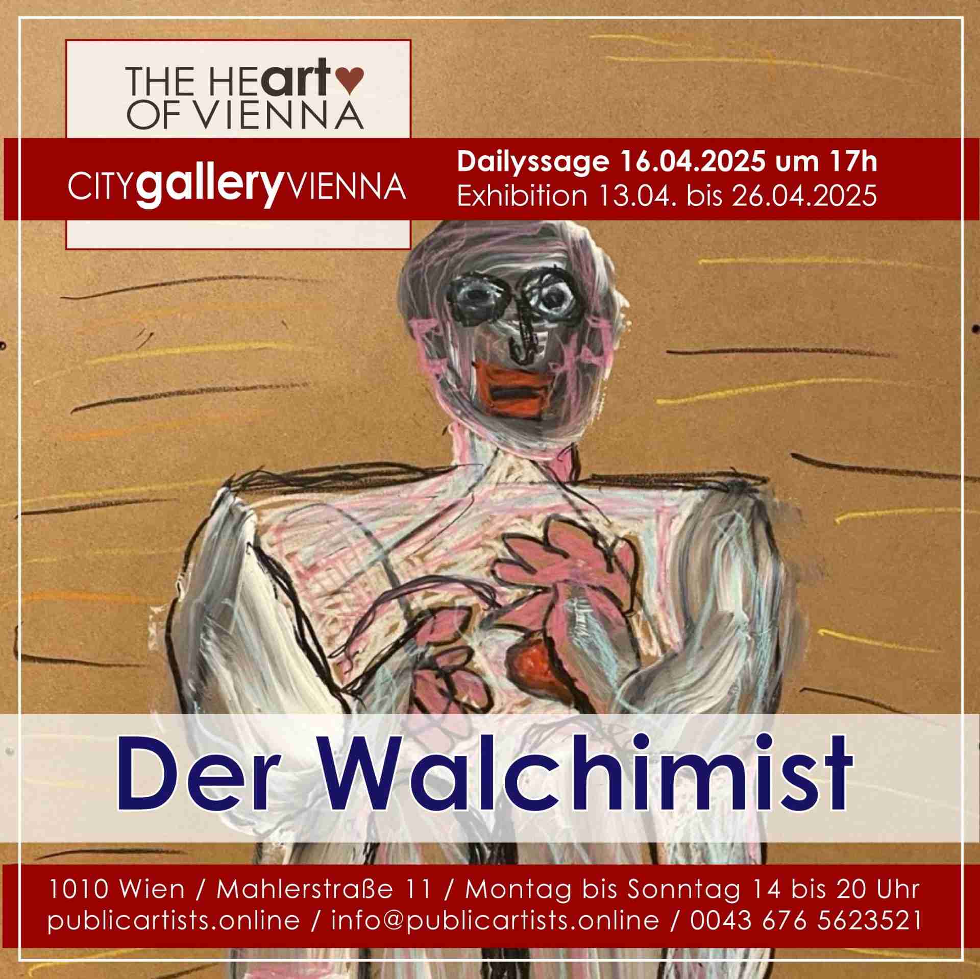 Der Walchimist in der CITYgalleryVIENNA