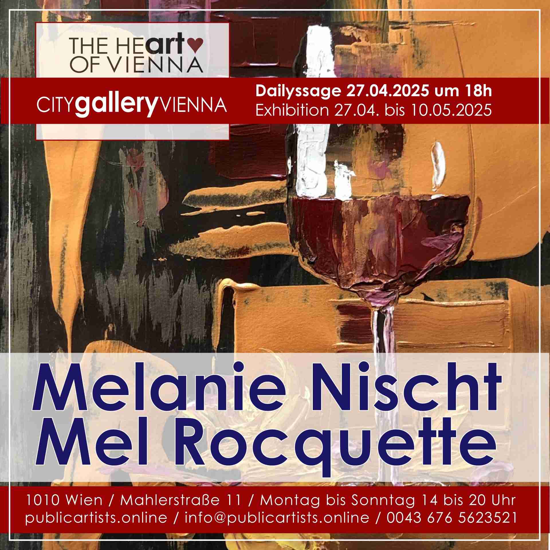 Melanie Nischt v CITYgalleryVIENNA