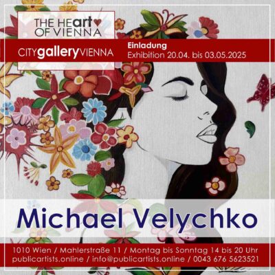 Michael Velychko in der CITYgalleryVIENNA