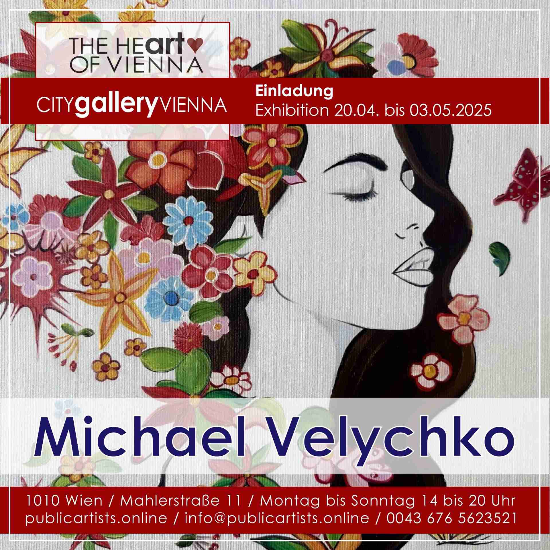 Michael Velychko in der CITYgalleryVIENNA