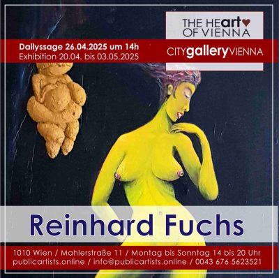 Reinhard Fuchs in der CITYgalleryVIENNA