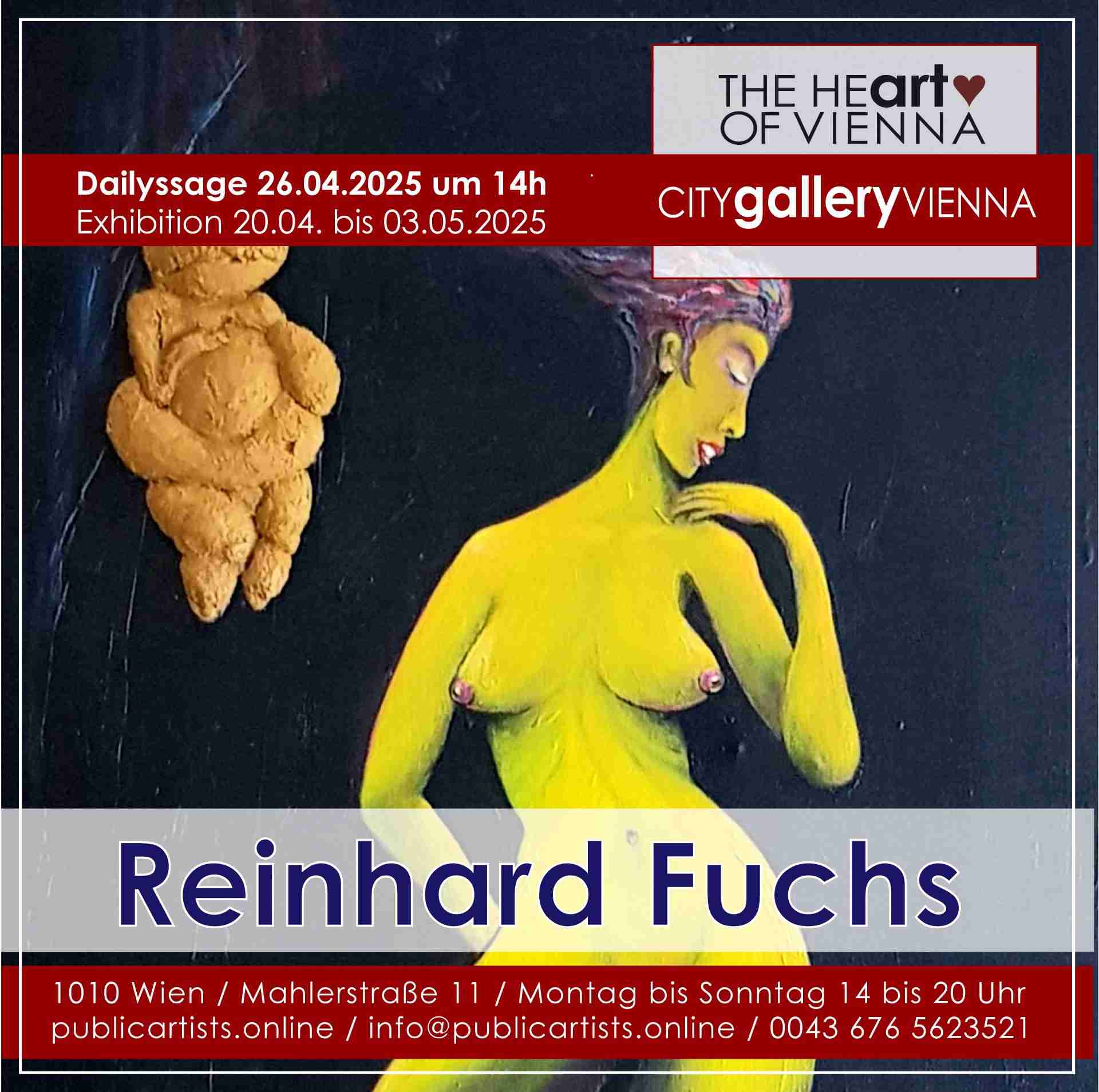 Reinhard Fuchs nella CITYgalleryVIENNA