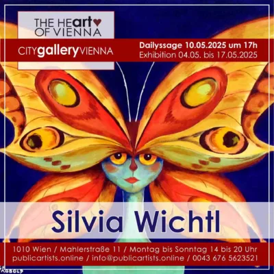 Silvia Wichtl in der CITYgalleryVIENNA