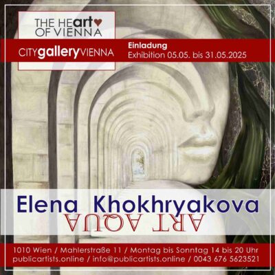 Elena Khokhryakova zeigt ART AQUA in der CITYgalleryVIENNA