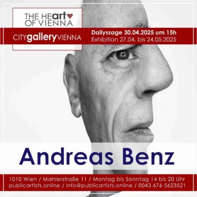 Andreas Benz in the CITYgalleryVIENNA