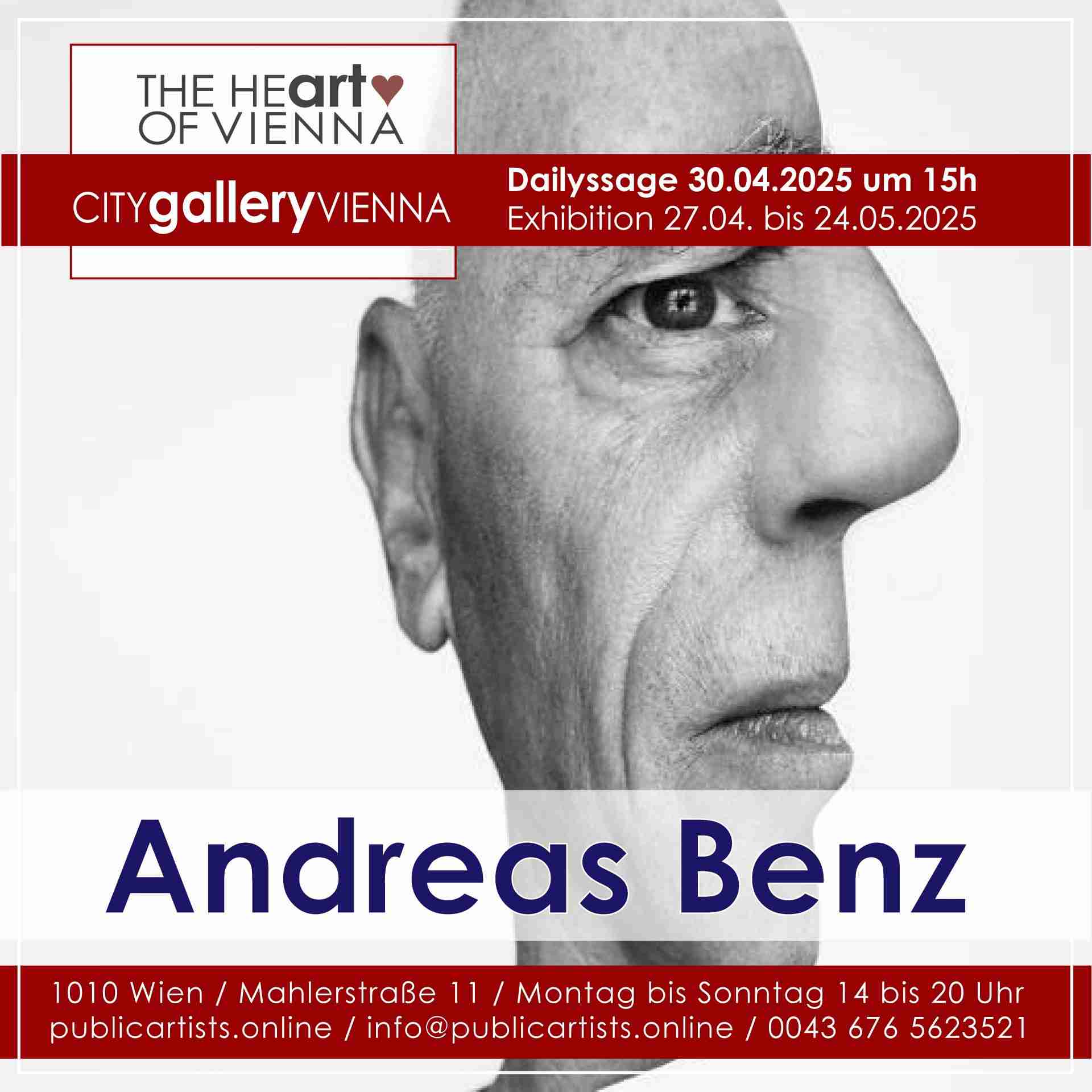 Andreas Benz v CITYgalleryVIENNA