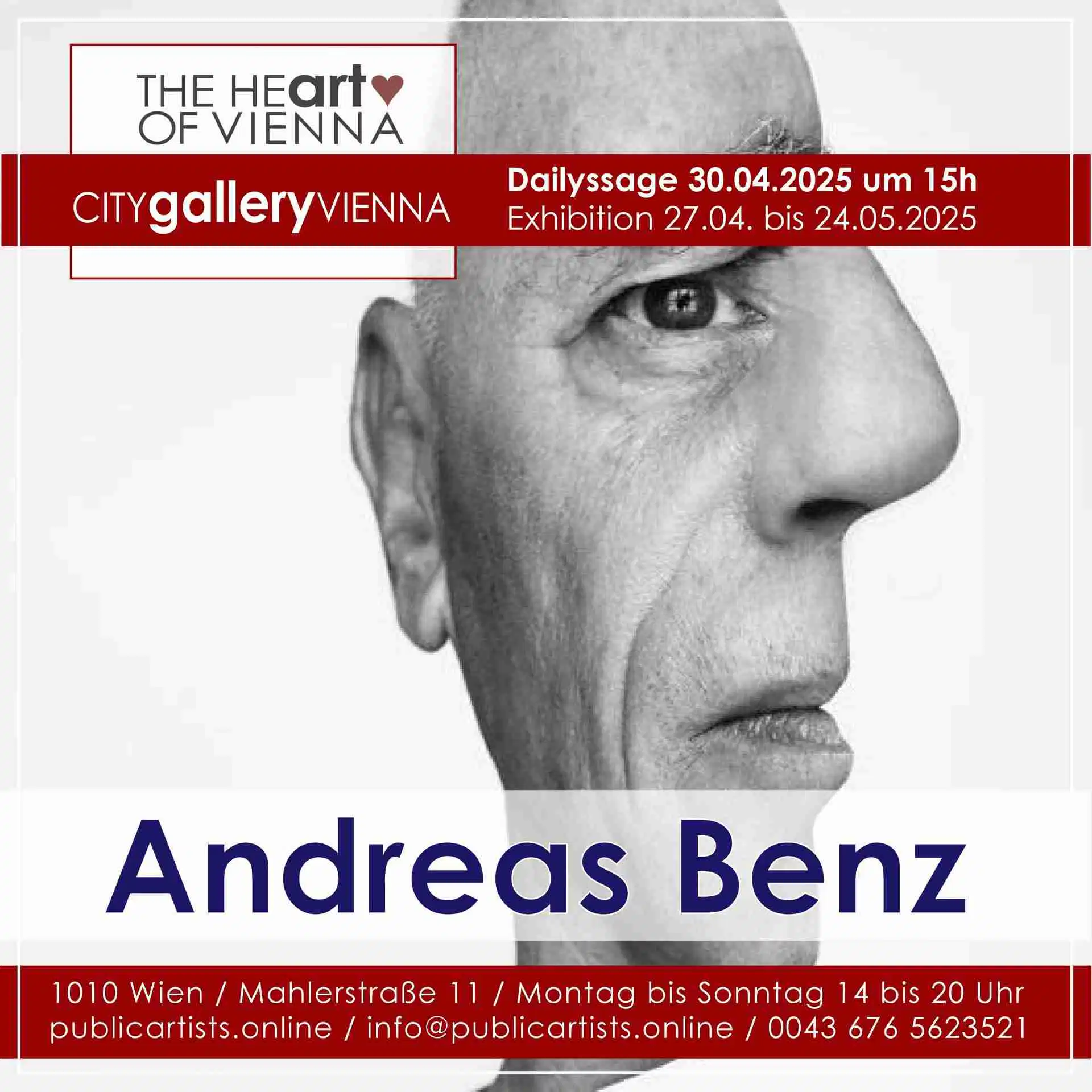 Andreas Benz nella CITYgalleryVIENNA