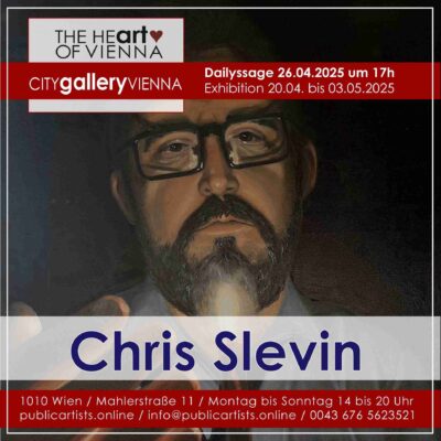 Крис Слевин в галерее CITYgalleryVIENNA