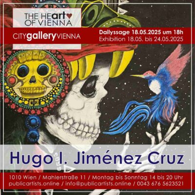 Hugo I. Jiménez Cruz in der CITYgalleryVIENNA