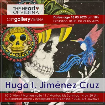Hugo I. Jiménez Cruz a CITYgalleryVIENNA-ban