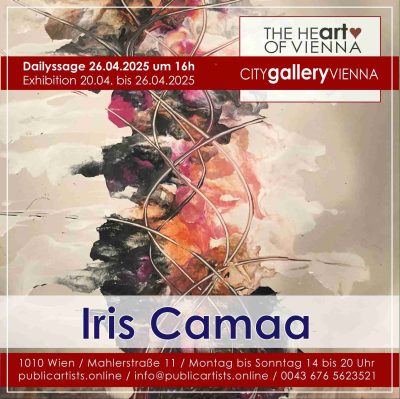 Iris Camaa in der CITYgalleryVIENNA