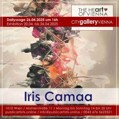 Iris Camaa in der CITYgalleryVIENNA