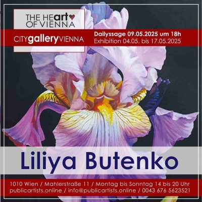 Liliya Butenko in der CITYgalleryVIENNA