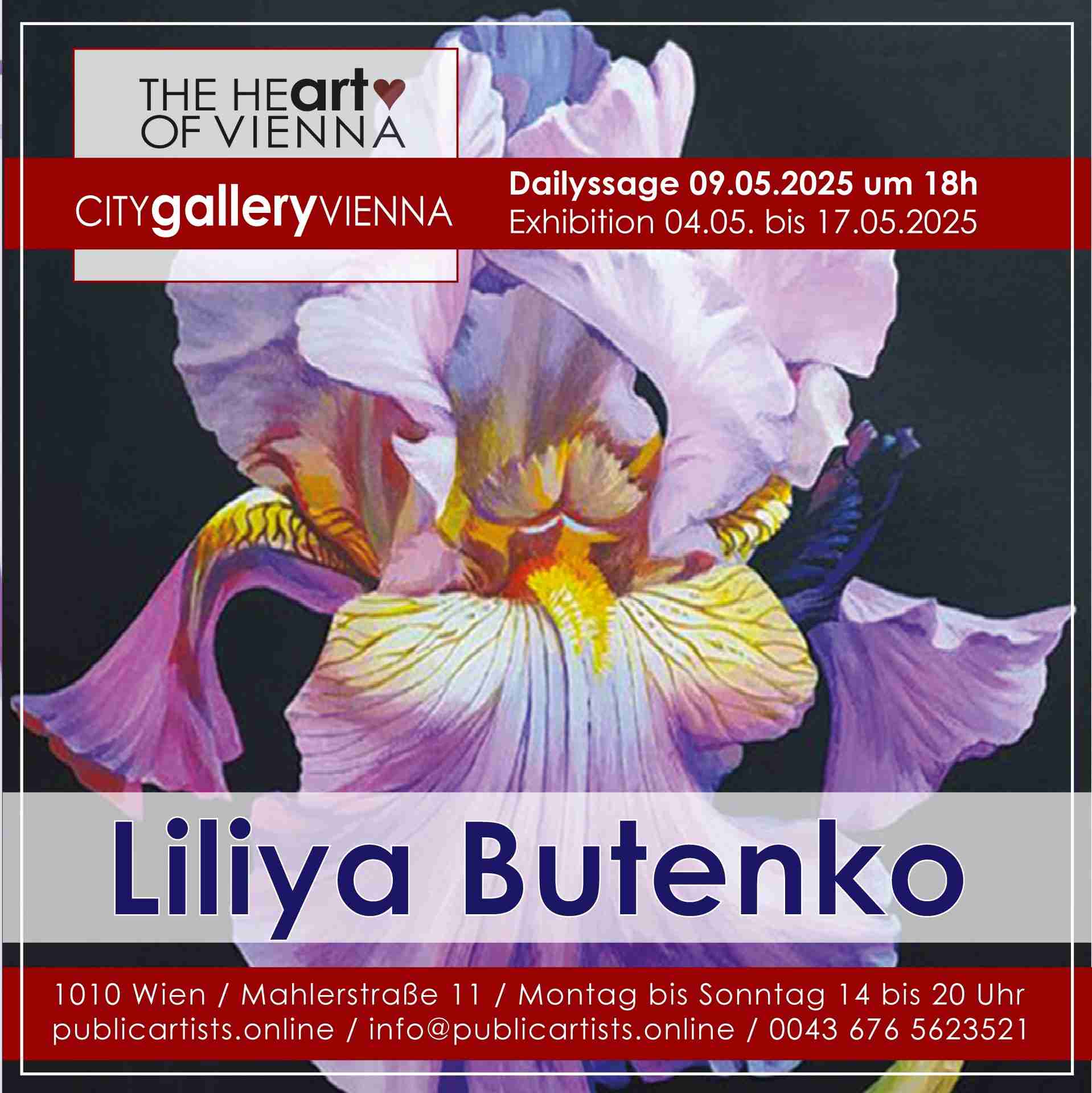 Liliya Butenko a CITYgalleryVIENNA-ban