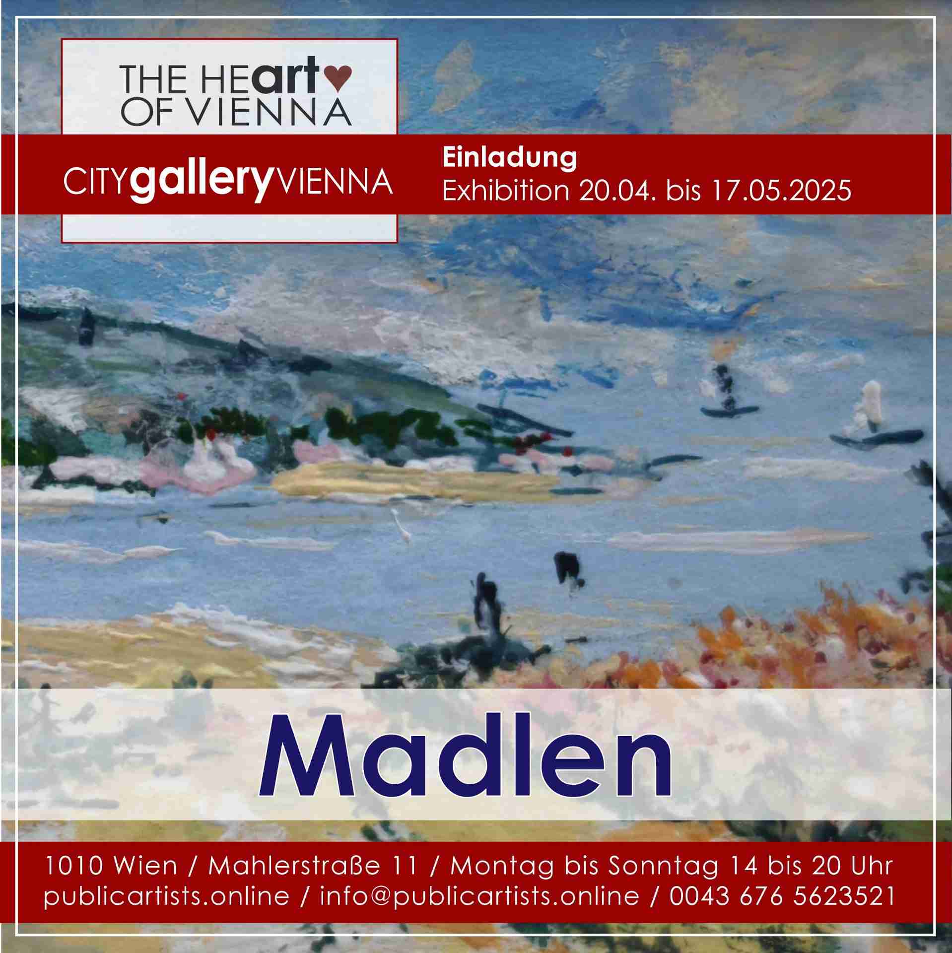 Madlen a CITYgalleryVIENNA-ban