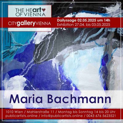 Maria Bachmann in der CITYgalleryVIENNA